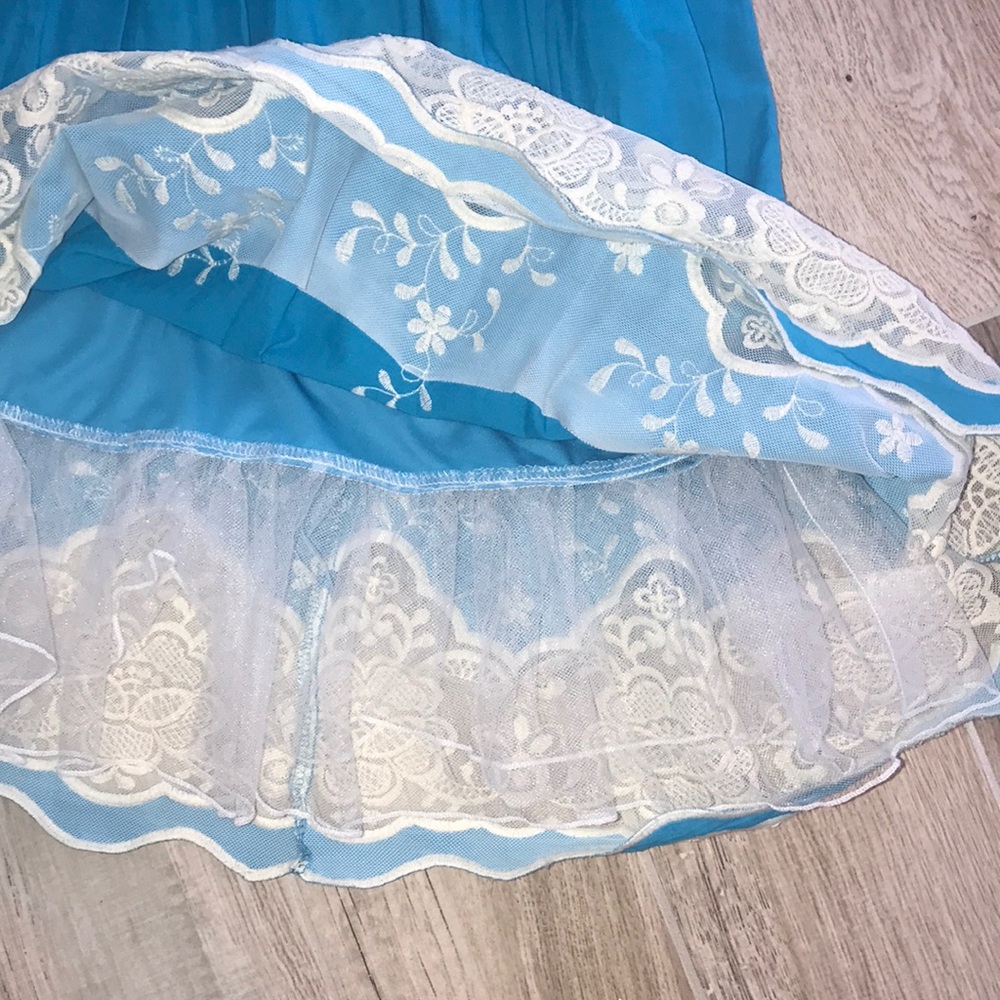 Speechless Turquoise Sweetheart Short Dress - Picture 7 of 7